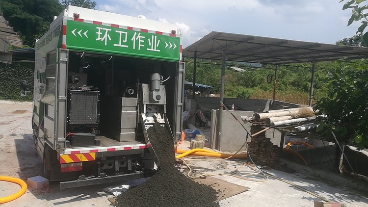 三家镇污泥干湿分离技术